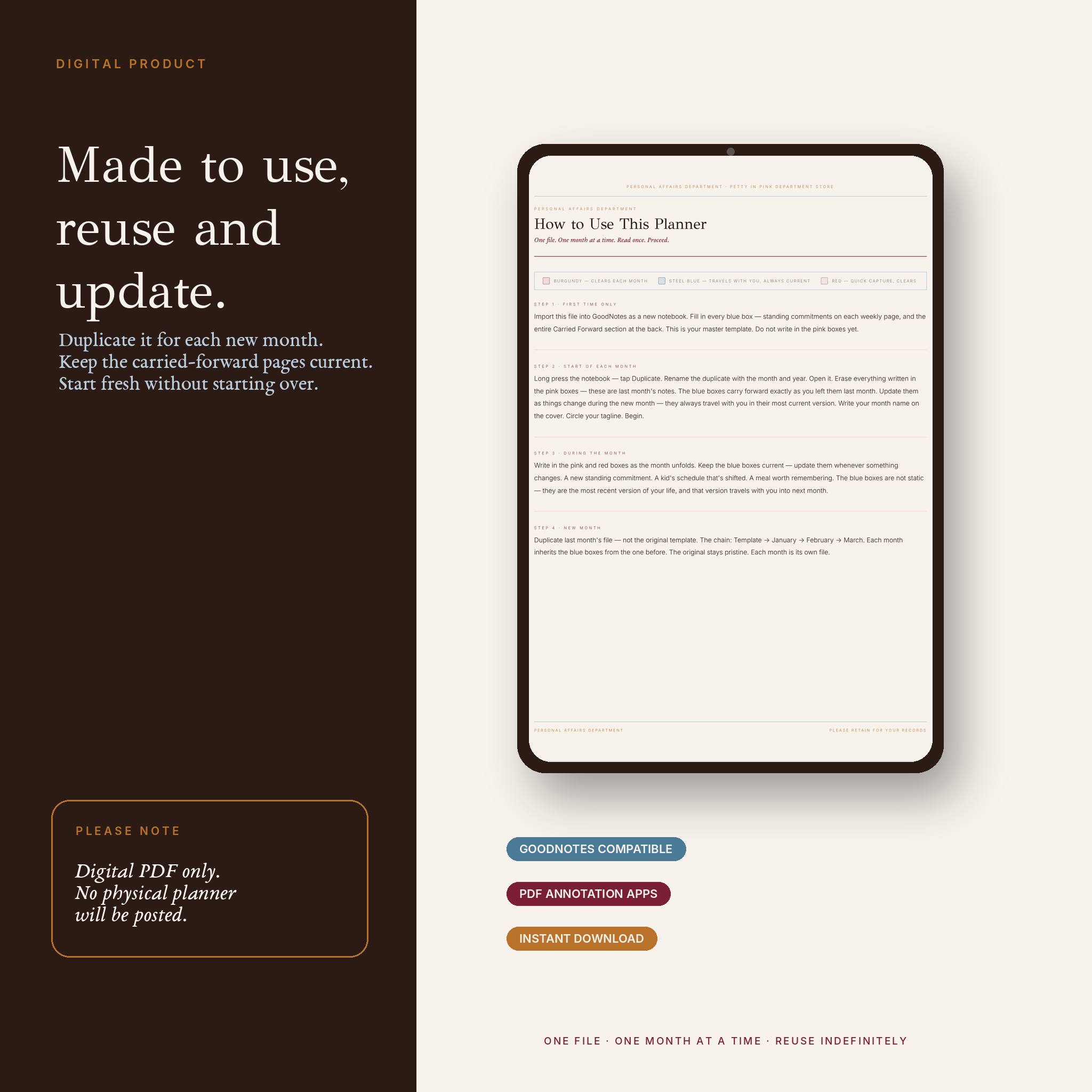 The Receipts File — Digital Career Evidence Tracker
