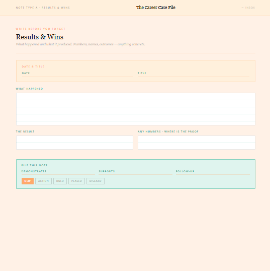 On the Record Digital Career Planner - Sherbert Pop Edition